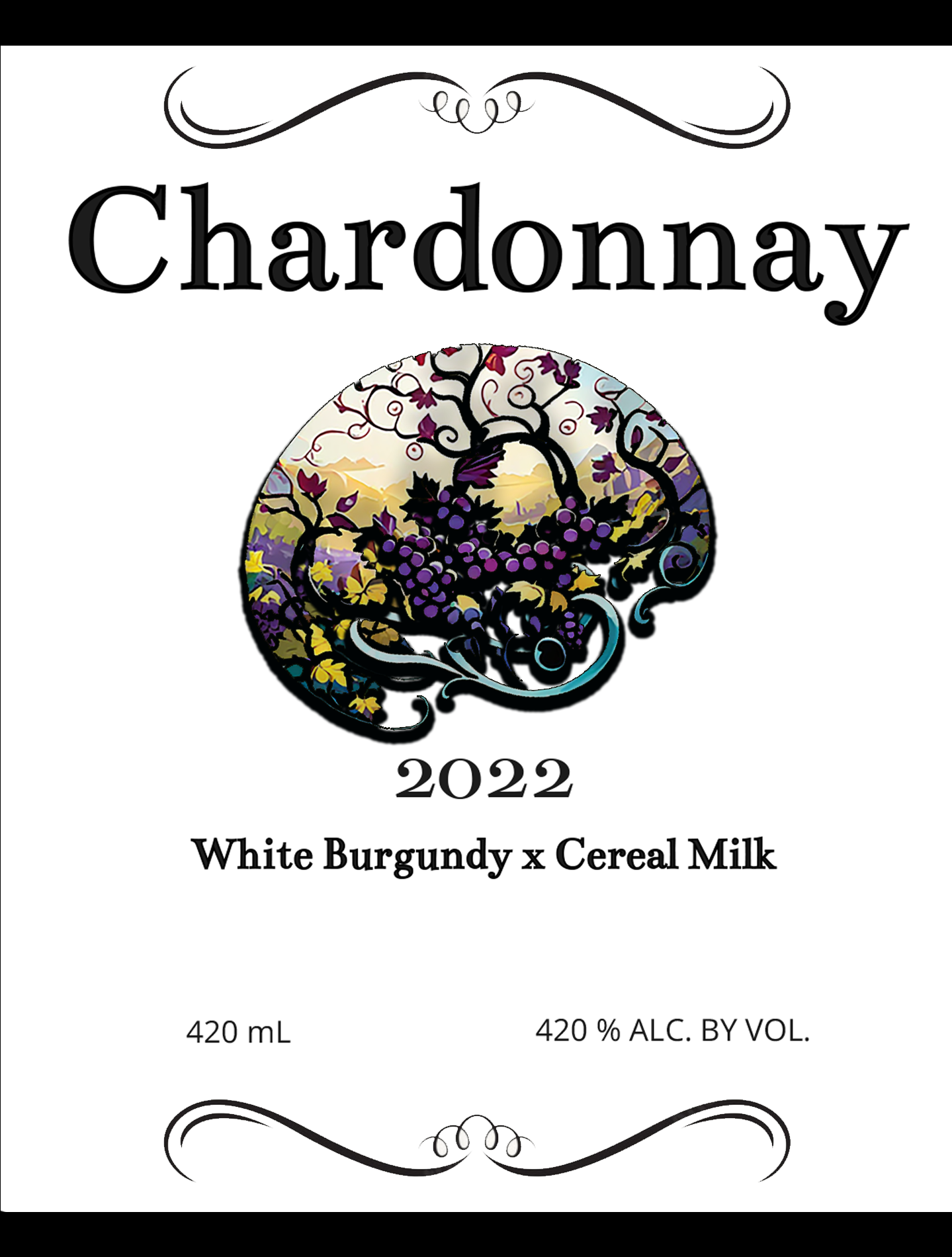 CHARDONNAY 13pc sticker pack (f)