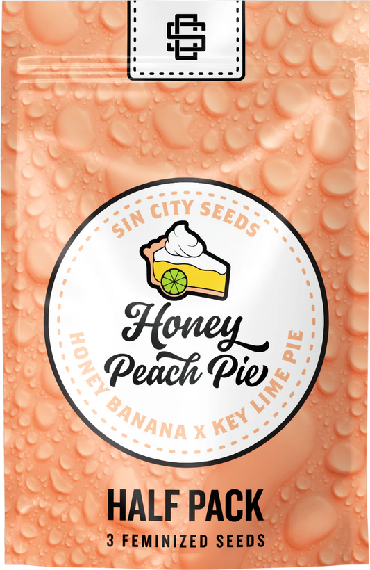 HONEY PEACH BANANA 3pc sticker pack (f)