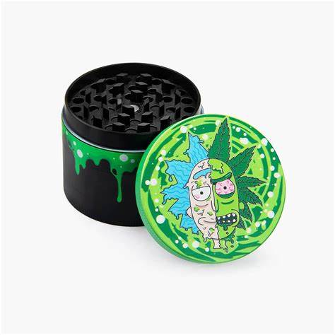 HERB GRINDER (rick n morty green)